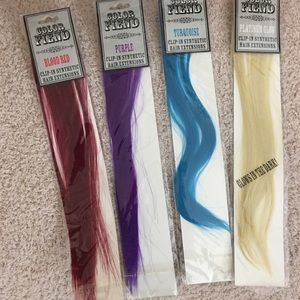 Hot Topic Color Fiend Hair Extensions
